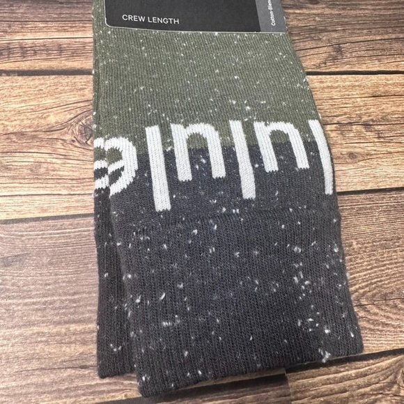 Lululemon Men's Daily Stride Crew Sock NWT Size XL (MEOL/GGRE) - Picture 4 of 10